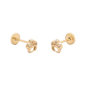 Gold Children's Earrings (GE-14028)