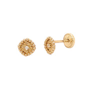 Gold Children's Earrings (GE-14037)