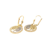 Gold Ladies Earrings (GE-14098)