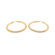 Gold Ladies Earrings (GE-14134)