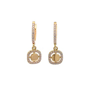 Gold Ladies Earrings (GE-14183)