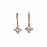 Gold Ladies Earrings (GE-14192)