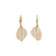 Gold Ladies Earrings (GE-14231)