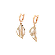 Gold Ladies Earrings (GE-14231)