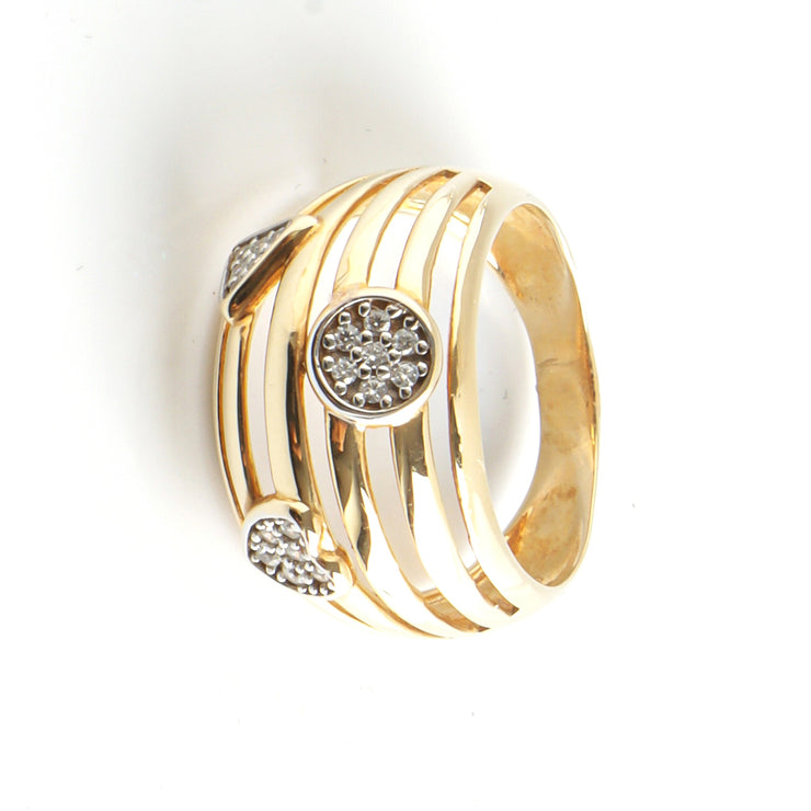 Gold Ladies Ring (GRL-4506)