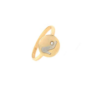 Gold Ladies Ring (GRL-4820)