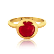 Gold Ladies Ring (GRL-4821)