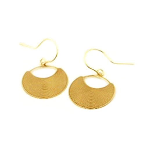 Gold Ladies Earrings (GE-12199)